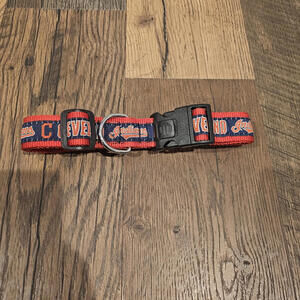 Cleveland Indians MLB  Dog Collar Pets first 20inch